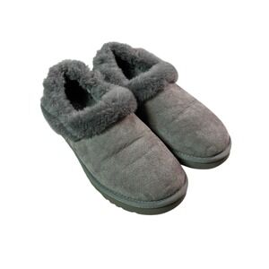 UGG‎ Nita Genuine Shearling Slipper Women's 9 Gray